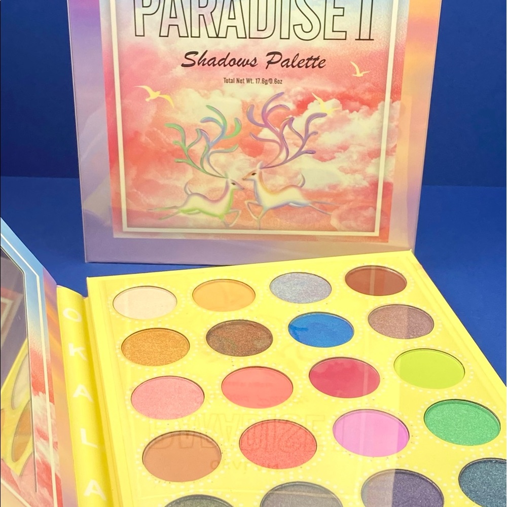 Paradise II 20 Color Matte & Shimmer Eyeshadow OKALAN